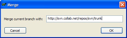 Merge Dialog